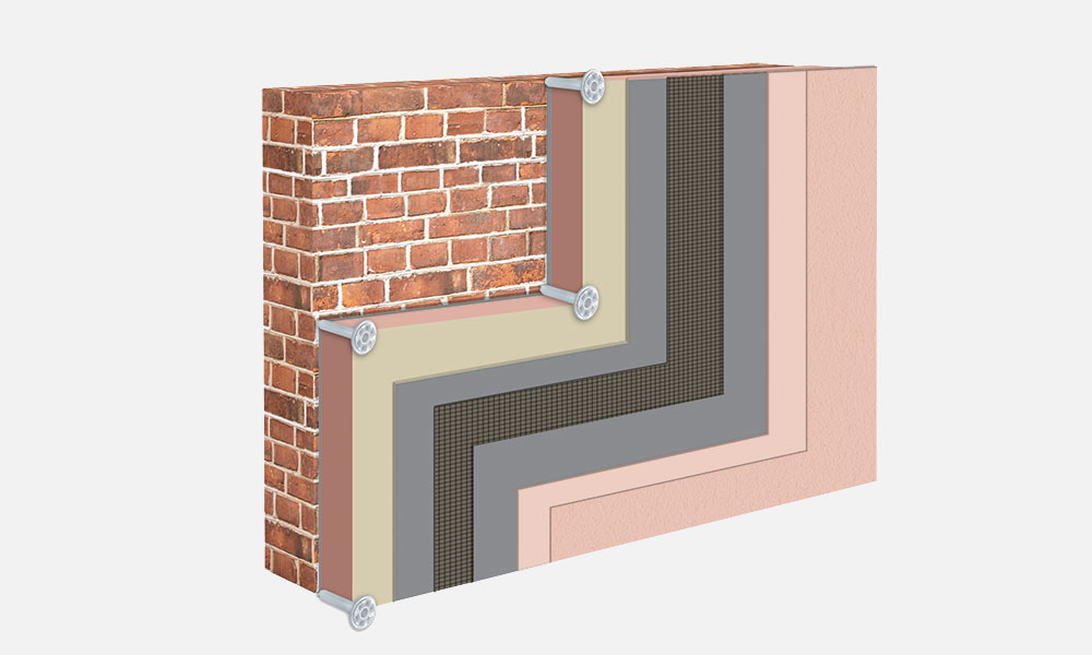 sistema a cappotto con pannelli in resina fenolica thermophon phenolic